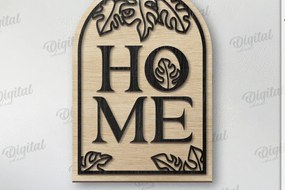 Intra απο ξύλο plywood 3mm-4mm πάχος 3D ξύλινη πινακίδα για το σπίτι Δίασταση 30x20 cm INTRAFABR-120713267