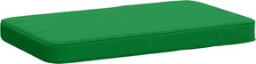 vidaXL Μαξιλάρι Πάγκου 1 Τεμαχίου VUGHT 100% Πολυεστέρας Πράσινο