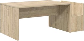 vidaXL Τραπεζάκι σαλονιού Δρύς Sonoma 90 x 45 x 35 cm