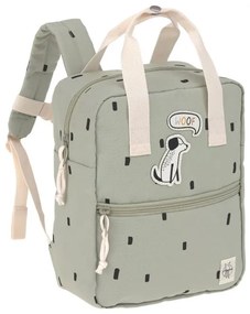 Laessig Τσάντα πλάτης Square Happy Prints Light Olive