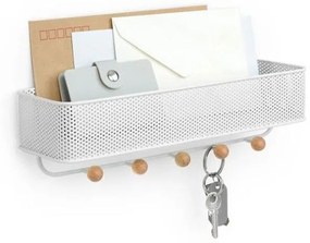 Κρεμάστρα Με Ράφι Estique 1004245-660 White Umbra Metal