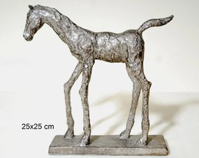 Διακοσμητικό Άλογο Πολυεστερικό Royal Art 25x25εκ. NER5090