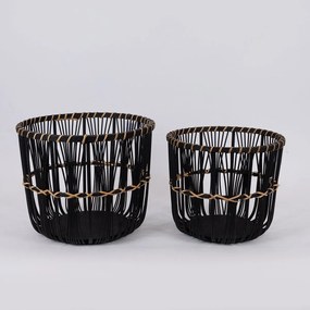Καλάθια Αποθήκευσης (Σετ 2τμχ) Estheti 819-00362