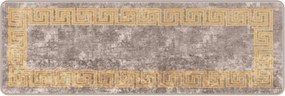 vidaXL Χαλί Runner MARSA Γκρι 50 x 150 cm Πολυέστερ και PVC