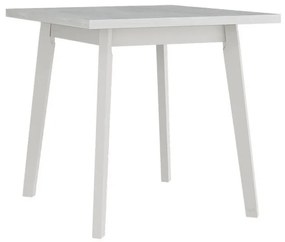 Τραπέζι Victorville 127, Άσπρο, 75x80x80cm, 14 kg, Πλαστικοποιημένη μοριοσανίδα, Ξύλο, Μερικώς συναρμολογημένο, Ξύλο: Οξιά | Epipla1.gr