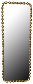 295-000013 Καθρέπτης Origon Inart χρυσό  μέταλλο 64x4.5x170εκ METAL GOLD FOIL, 1 Τεμάχιο