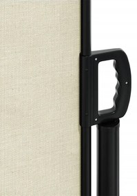 Σκίαστρο Πλαϊνό Συρόμενο Κρεμ 120 x 500 εκ. - Κρεμ