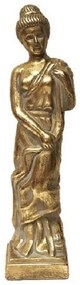 Διακοσμητική Φιγούρα Γυναίκα 50,5cm Gold ERT211K2 Espiel Κεραμικό
