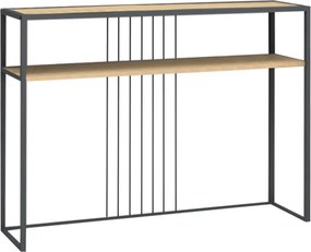 Κονσόλα Kary Megapap χρώμα φυσικό οξιάς 120x33x90εκ.