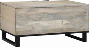 vidaXL Τραπεζάκι σαλονιού Λευκό 80 x 50 x 40 cm Επεξεργασμένο Ξύλο