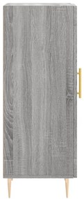 vidaXL Ντουλάπι Γκρι Sonoma 34,5x34x90 εκ. από Επεξεργασμένο Ξύλο