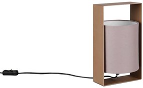 Φωτιστικό Επιτραπέζιο Pail R55751065 16x15x27cm 1xE27 10W Coffee-Taupe RL Lighting