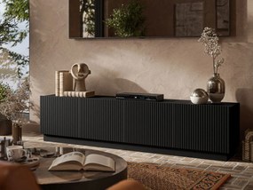 Έπιπλο Τηλεόρασης Liverti 4D-Μαύρο