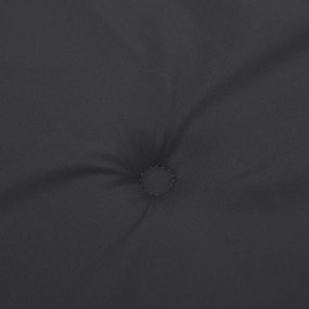 vidaXL Μαξιλάρι Σεζλόνγκ Μαύρο (75+105) x 50 x 4 εκ.
