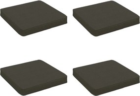 vidaXL Μαξιλάρια καθιστικού 4 κομματιών VUGHT 4 pcs 100% Πολυεστέρας