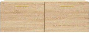 vidaXL Ντουλάπι Τοίχου Sonoma Δρυς 100 x 36,5 x 35 εκ. Επεξεργ. Ξύλο