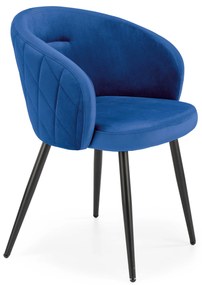 60-21183 K430 chair color: dark blue DIOMMI V-CH-K/430-KR-GRANATOWY, 1 Τεμάχιο