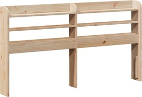 vidaXL Πλαίσιο Κρεβατιού Κεφαλάρι 150x200 εκ Μασίφ Πεύκο