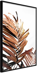 Αφίσα - Copper Palm - 20x30 - Μαύρο - Χωρίς πασπαρτού