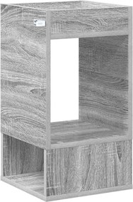 vidaXL End Table Γκρίζο Σονομα 30 x 30 x 56 εκ. Επεξεργασμένο ξύλο