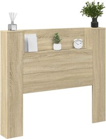 vidaXL Κεφαλάρι Δρύς Sonoma 120 x 16,5 x 103,5 cm Επεξεργασμένο ξύλο