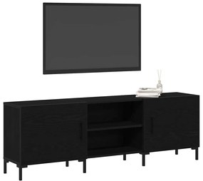 vidaXL Ντουλάπι TV Μαύρη δρυς 150 x 30 x 50 cm Επεξεργασμένο ξύλο