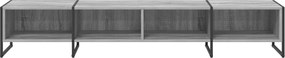 vidaXL Ντουλάπι TV Γκρίζο Σονομα 170.5 x 36 x 30.5 εκ