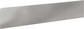 vidaXL Περίγραμμα γκαζόν 20 τμχ. 100 x 22 εκ Stainless Steel Ασημί