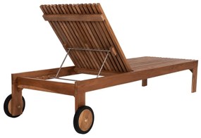 ΞΑΠΛΩΣΤΡΑ LAGERTHA  ΞΥΛΟ ΤΕΑΚ ΣΕ ΦΥΣΙΚΟ ΧΡΩΜΑ 200x65x102Υεκ.