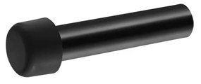 Στοπ Πόρτας Επιτοίχιο Black Mat Sanco Hotel Door Stop 0251-M116