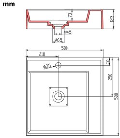 ΝΙΠΤΗΡΑΣ ΛΕΥΚΟΣ 50X50X12,3 ΕΚ. ΣΥΝΘΕΤΙΚΟΣ ΑΠΟ ΤΕΧΝΗΤΟ ΜΑΡΜΑΡΟ 144071