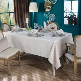 Τραπεζομάντηλο Dinan Με Πετσέτες Σετ 13τμχ Ecru Teoran 160X250 Cotton-Polyester
