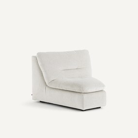 Γωνιακή πολυθρόνα σύνθεσης από λινό βελούδο, Giuliano