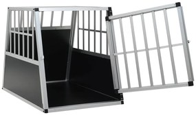 vidaXL Κλουβί Σκύλου με Μονή Πόρτα 65 x 91 x 69,5 εκ.