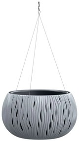 Κασπώ Κρεμαστό Sandy Bowl 09-DSK370WS-405U Φ37x21,8cm Grey Marhome Plastic