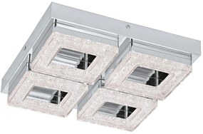 Φωτιστικό Οροφής Led Fradelo 95657 Silver Eglo Metal