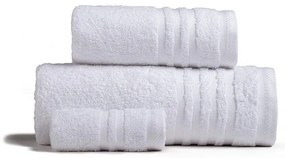 Πετσέτες Premio Σετ 3τμχ White Melinen Towels Set 100% Βαμβάκι