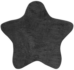 Παδικό Χαλί FEATHERY BLACK STAR 160 x 160 εκ.