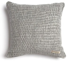 Μαξιλαροθήκη Διακοσμητική Ismaros Classic Grey-Silver Aslanis Home 45X45 Βαμβάκι-Chenille