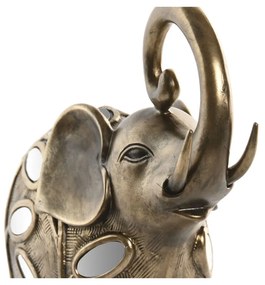Διακοσμητική Φιγούρα Home ESPRIT Αργυρό Ελέφαντας 19 X 9 X 25,5 CM