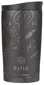 Ποτήρι Θερμός 350ml Estia Save The Aegean Travel Mug Noir Echo 01-25588