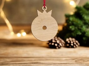 Σετ των 3 Intra απο ξύλο plywood 3mm-4mm πάχος – Διακοσμητικό χριστουγεννιάτικο μπιχλιμπίδι κενό 20x20 cm INTRAVECTRY-MY552637