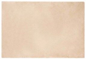 vidaXL Χαλιά Ψεύτικου Κουνελιού Olite Μπεζ 120 x 170 cm Πολυεστέρας