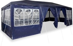 vidaXL Σκηνή Πάρτυ Μπλε 800 x 400 x 266 εκ Πολυαιθυλένιο