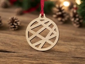 Σετ των 3 Intra απο ξύλο plywood 3mm-4mm πάχος – Στολίδι σε σχήμα κύκλου 45x50 cm INTRAVECTRY-MY545537