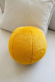 Διακοσμητικό Μαξιλάρι Μουσταρδί PELUS TOP 25x25x25