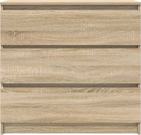 vidaXL Ντουλάπι Sonoma δρυς 80x35x76 εκ. Επεξεργασμένο Ξύλο