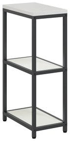 vidaXL Ράφι Αποθήκευσης Κουζίνας με ράφι Λευκό 60 x 50 x 92 εκ. Ατσάλι