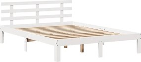 vidaXL Πλαίσιο Κρεβατιού με Συρτάρια Χωρίς Στρώμα Λευκό 120x200 εκ.
