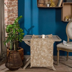 Τραβέρσα Alabama 02 Beige Teoran 45X180 Acrylic, Polyester